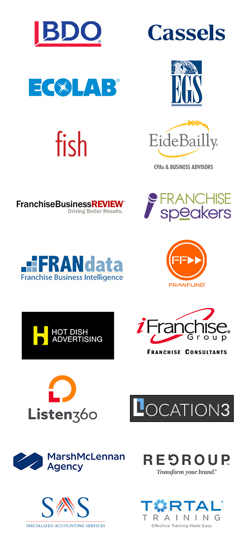2022 Franchise Summit Sponsor Logos