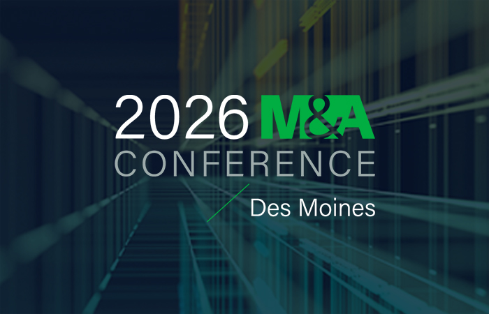 2026 M&A Conference, Des Moines