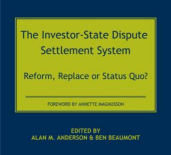 The Investor State Dispute Settlement System