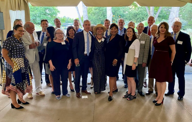 Group of Faegre Drinker attendees at Judge Rodriguez’s investiture ceremony