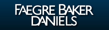 Faegre Baker Daniesl 150th Anniversary logo