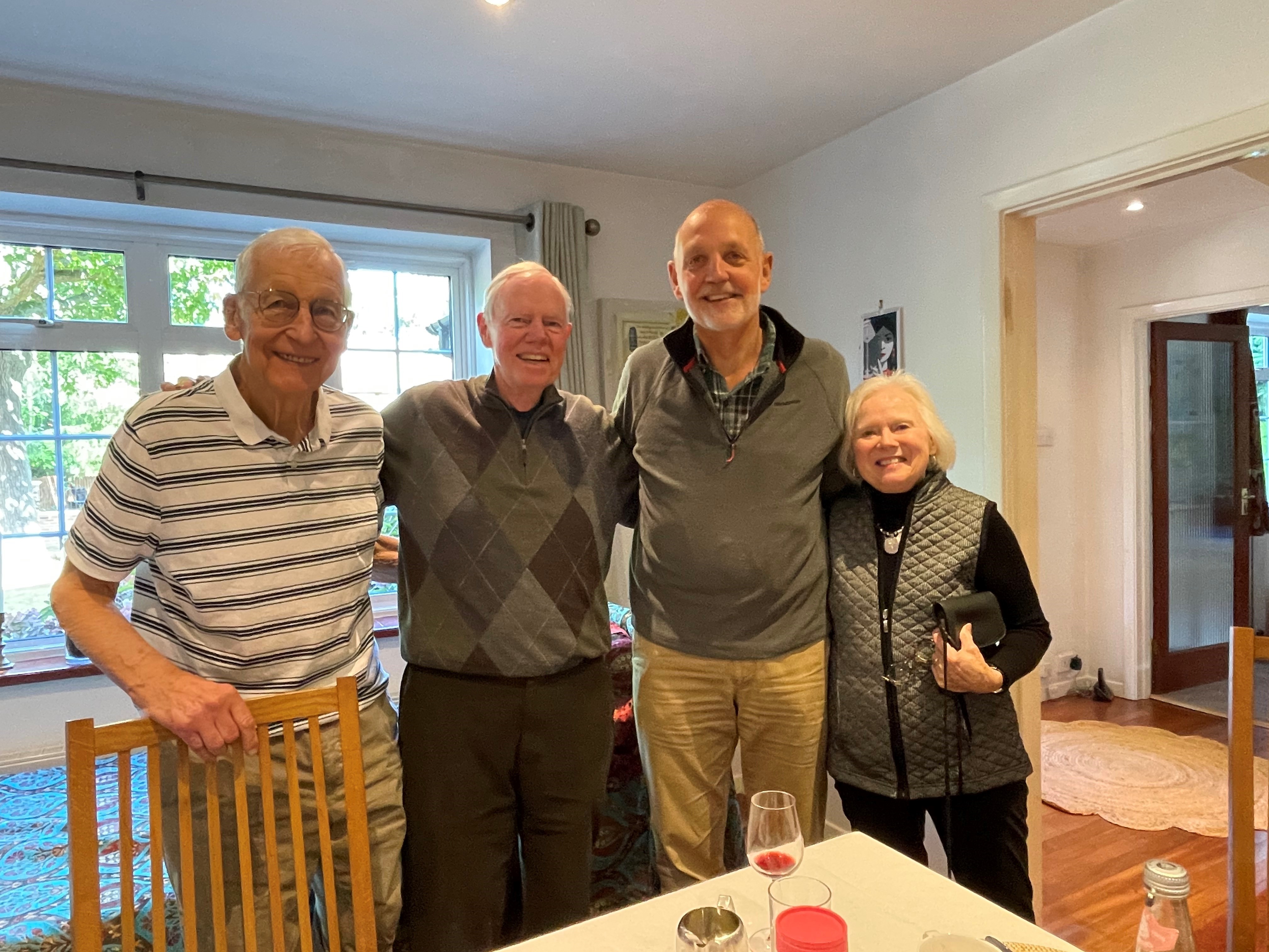 Picture of Tom Johnson, Mike Murphy, Scott James and Jane Murphy