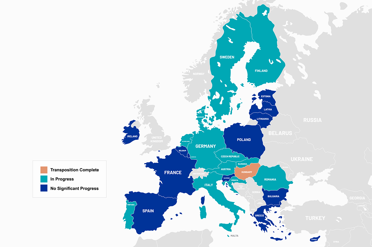 Image of EU Product Liability Directive Transposition Progress