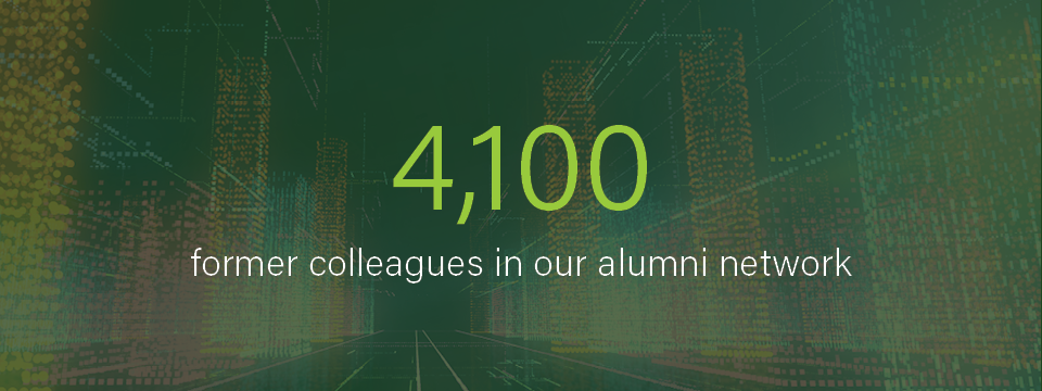 Total Former Colleagues in our Network